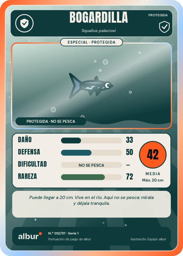 Carta de albur: Bogardilla