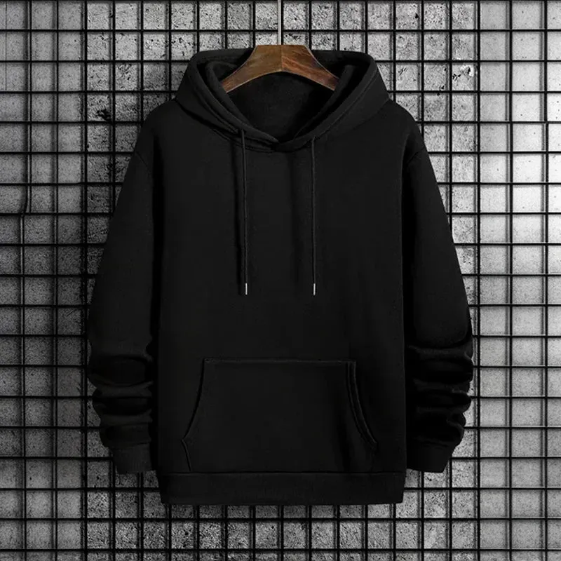 Sudadera con capucha lisa – foto 1